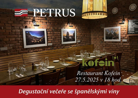Květnová degustační večeře se španělskými víny