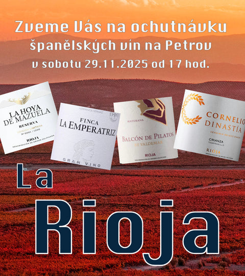 Ochutnávka španělských vín z oblasti La Rioja