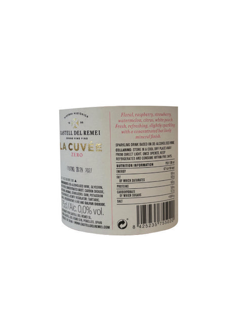 LA CUVÉE SPARKLING ROSÉ ZERO